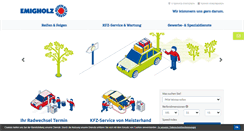 Desktop Screenshot of emigholz.de